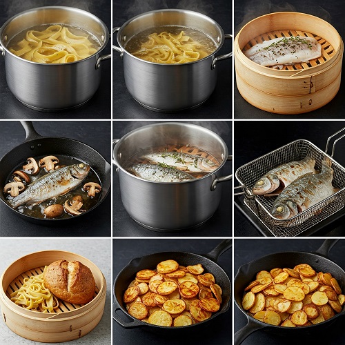 Cooking Methods (Boiling, Steaming, and Others)